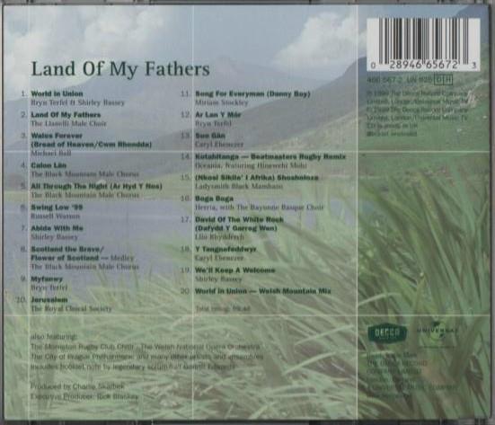 Various Artists - Land Of My Fathers - Cd