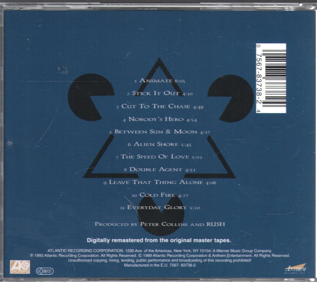 Rush - Counterparts - Cd