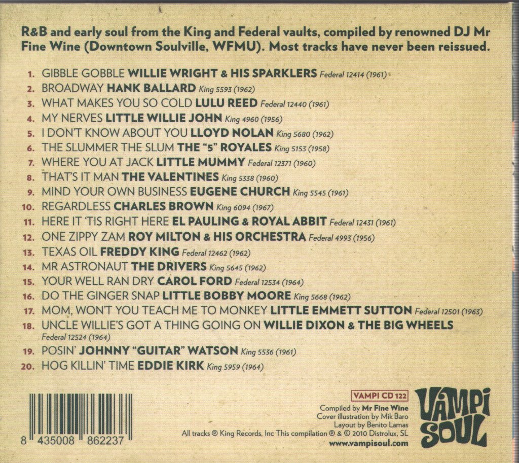 Various Artists - Hipshakers Vol.1 - Teach Me To Monkey - Cd