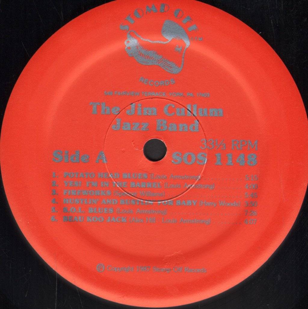 Jim Cullum Jazz Band - Super Satch - Lp