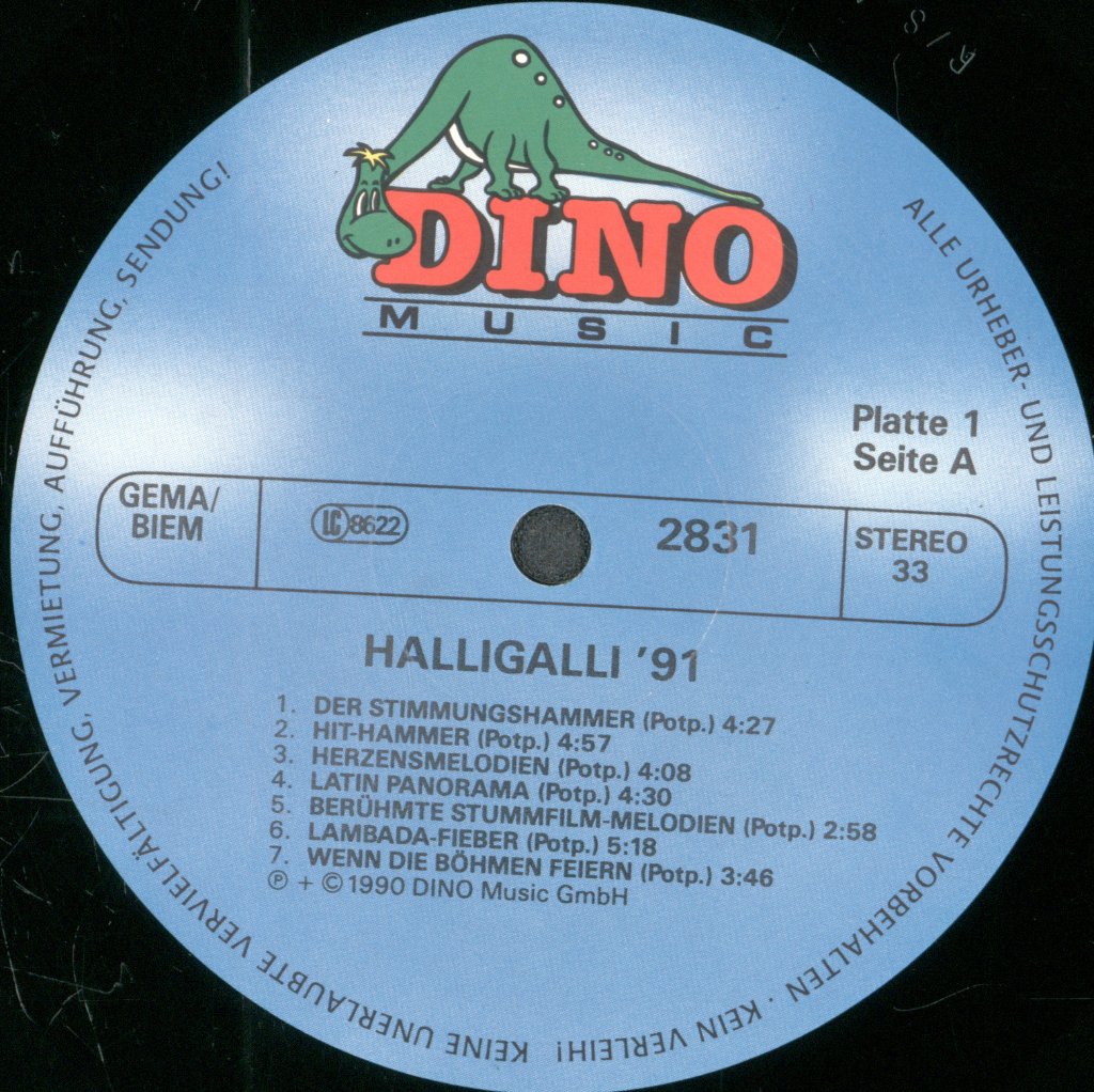 Fred Feiermann Und Die Partylowen - Halligalli '90 - Double Lp