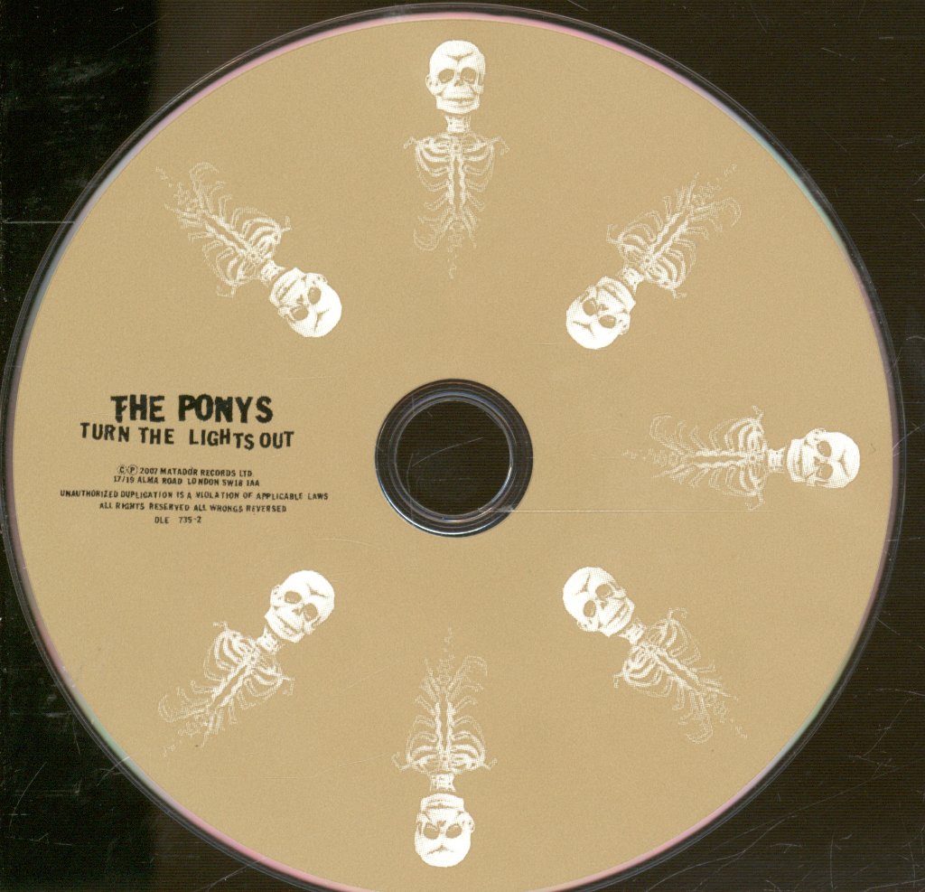 Ponys - Turn The Lights Out - Cd