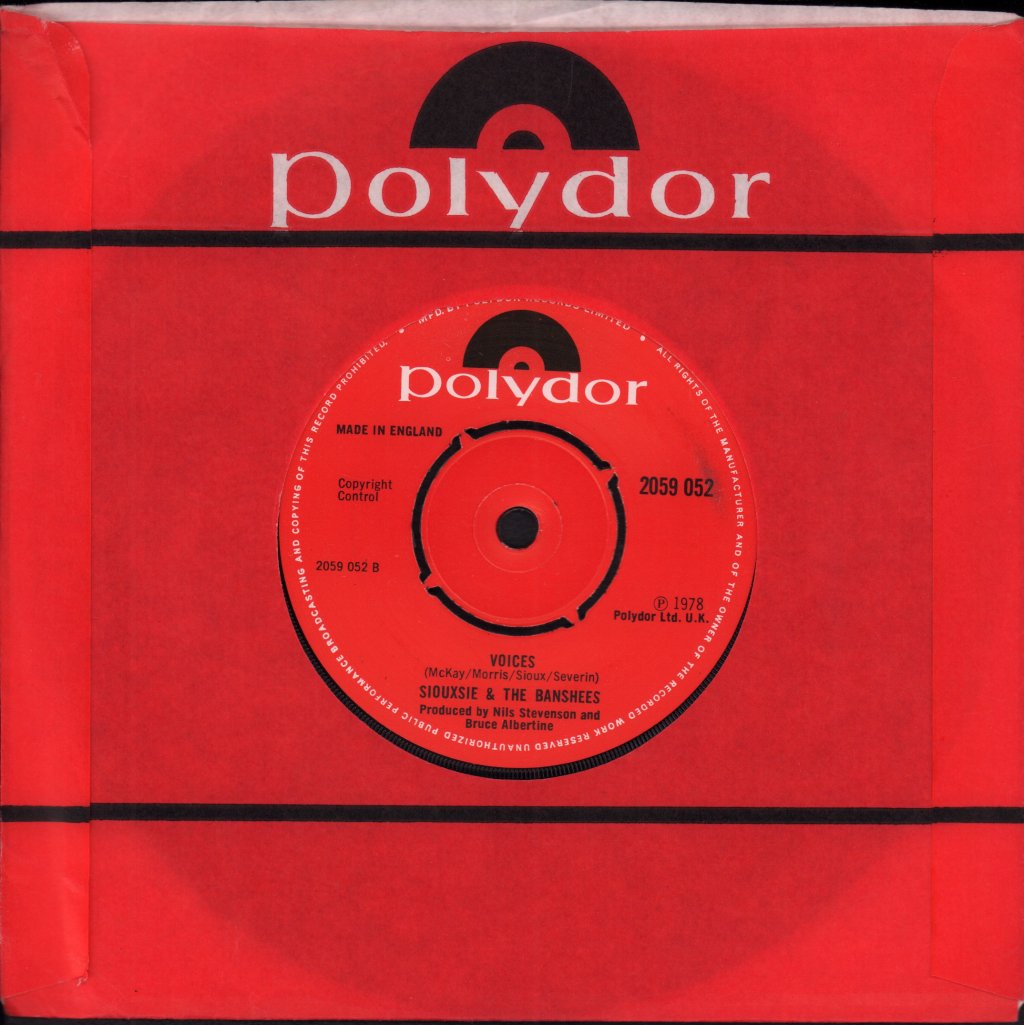 Siouxsie And The Banshees - Hong Kong Garden - 7 Inch