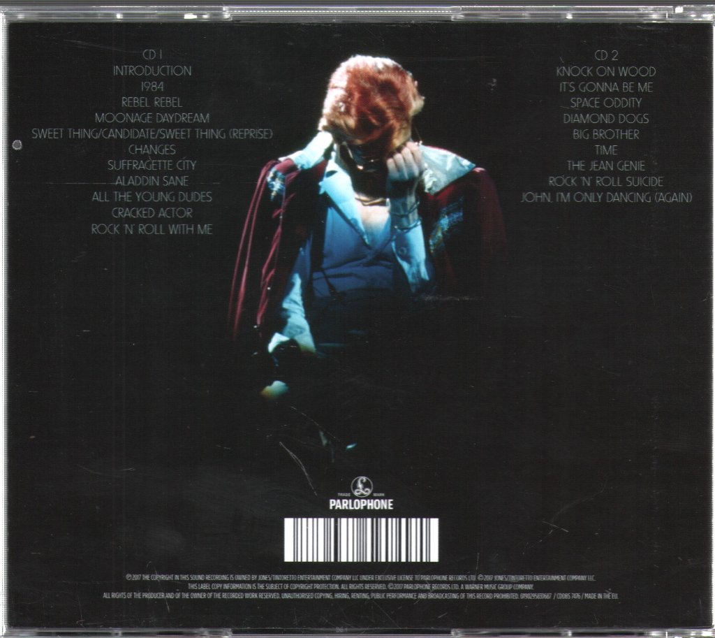 David Bowie - Cracked Actor (Live Los Angeles '74) - Double Cd