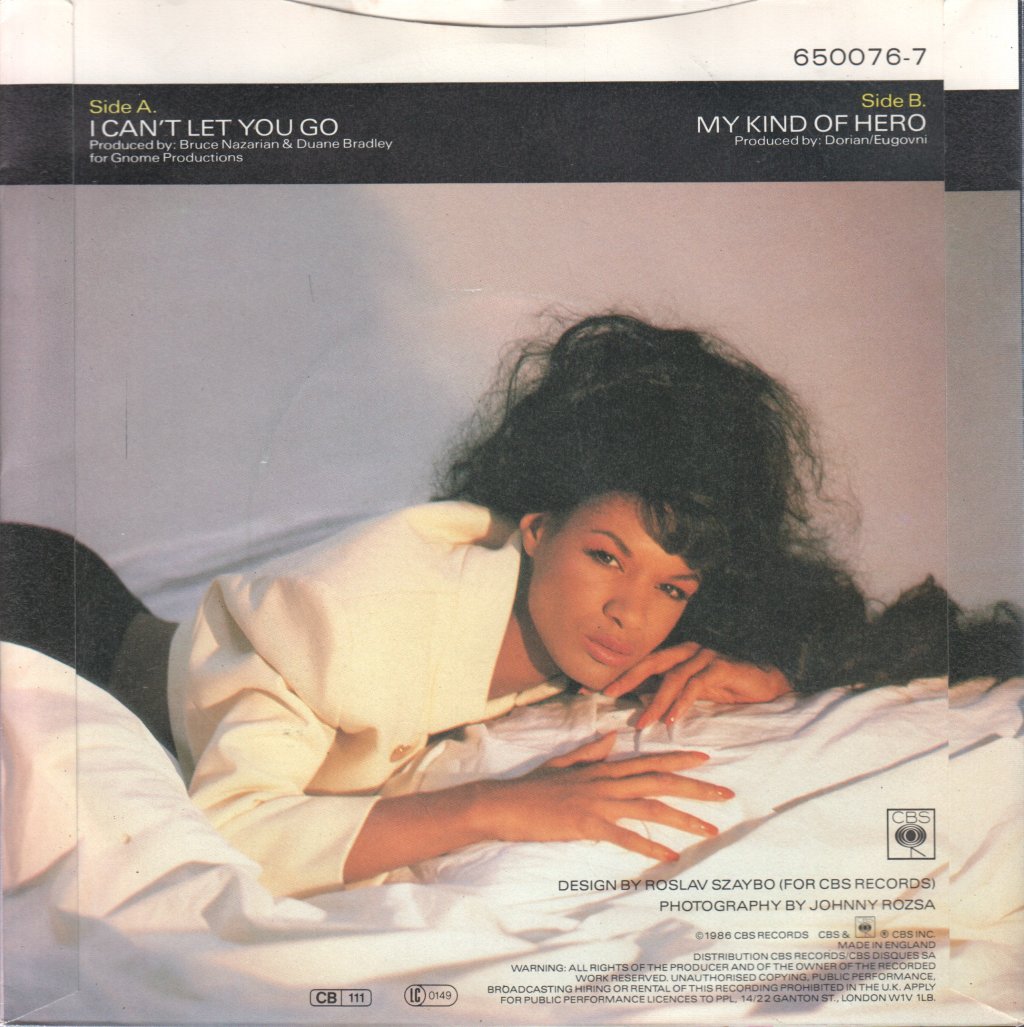 Haywoode - I Can't Let You Go - 7 Inch