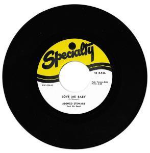 Alonzo Stewart - Love Me Baby - 7 Inch