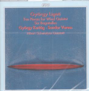 Gyorgi Ligeti - Ten Pieces For Wind Quintet - Cd
