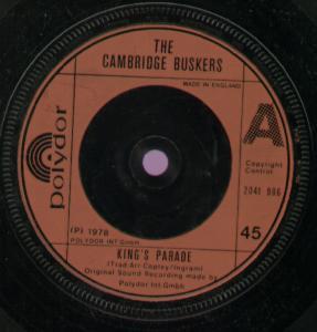 Cambridge Buskers - King's Parade - 7 Inch
