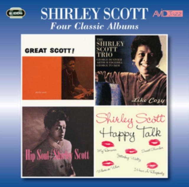 Shirley Scott - Four Classic Albums: Great Scott / Like Cozy / Hip Soul / Happy Talk - Double Cd
