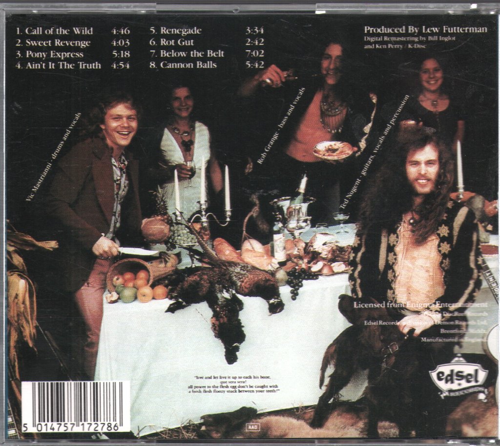 Ted Nugent's Amboy Dukes - Call Of The Wild - Cd