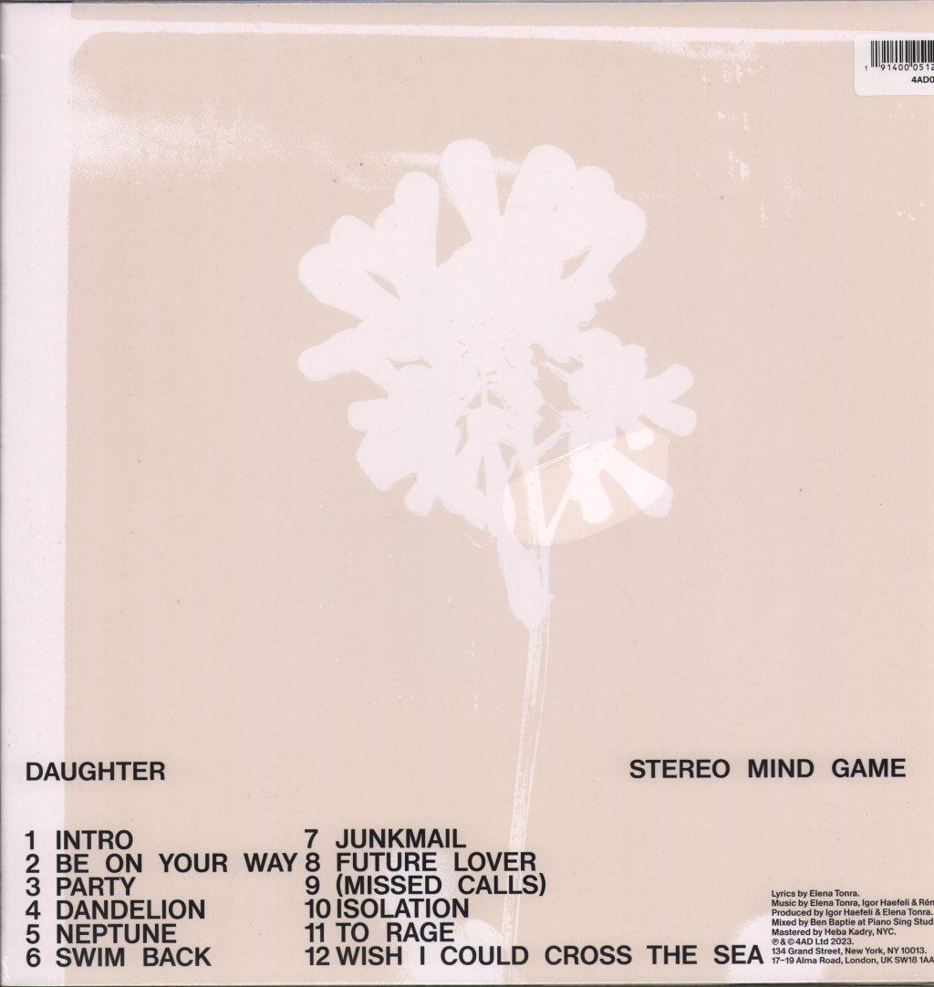 Daughter - Stereo Mind Game - Lp