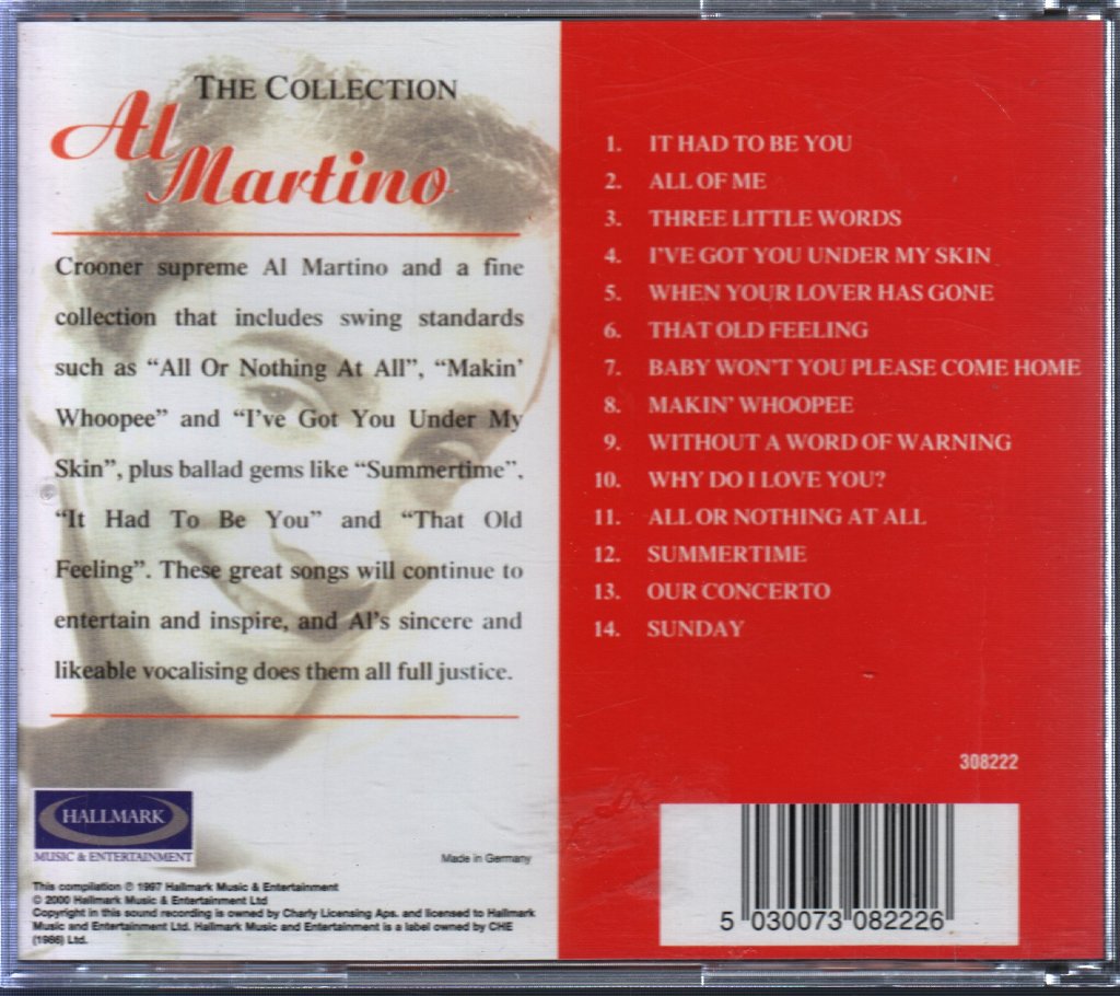Al Martino - Collection - Cd