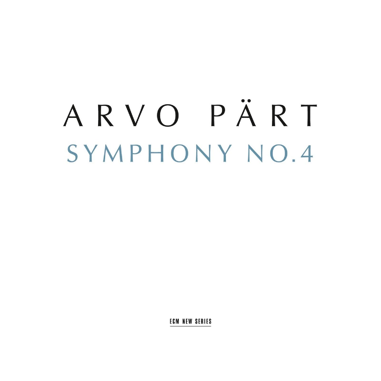 Arvo Part - Symphony No. 4 - Cd