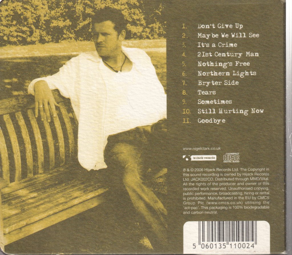 Nigel Clark - 21st Century Man - Cd