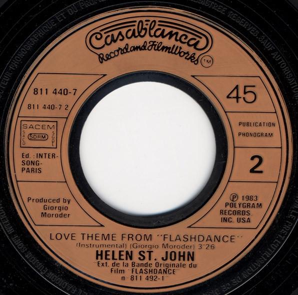 Irene Cara - Flashdance... What A Feeling - 7 Inch