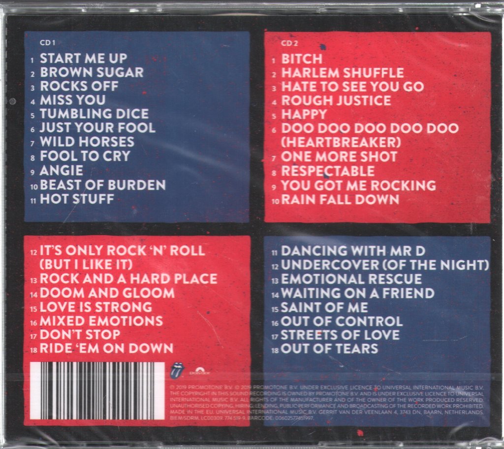 Rolling Stones - Honk - Double Cd