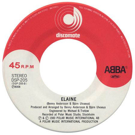 ABBA - Winner Takes It All / Elaine - 7 Inch