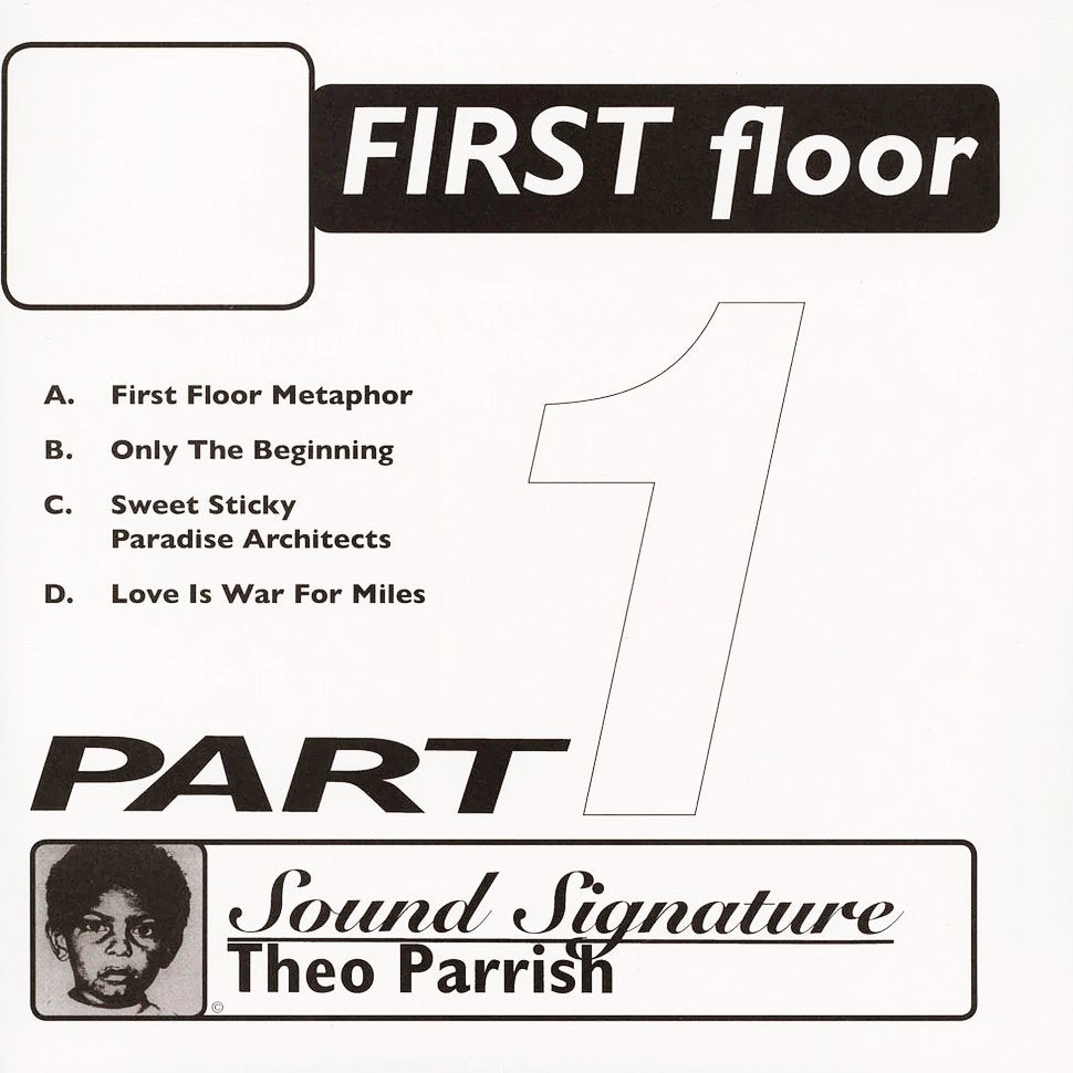 Theo Parrish - First Floor Part 1 - Double Lp