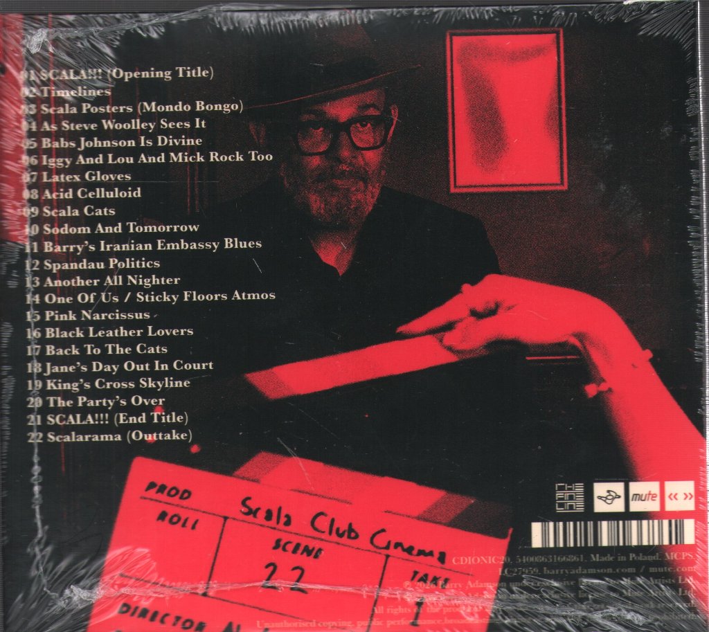 Barry Adamson - Scala!!! (Original Music By Barry Adamson) - Cd