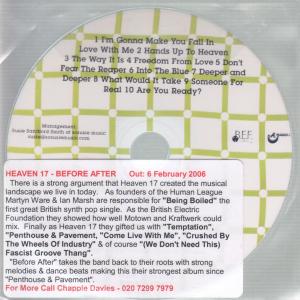 Heaven 17 - Before After - Cdr