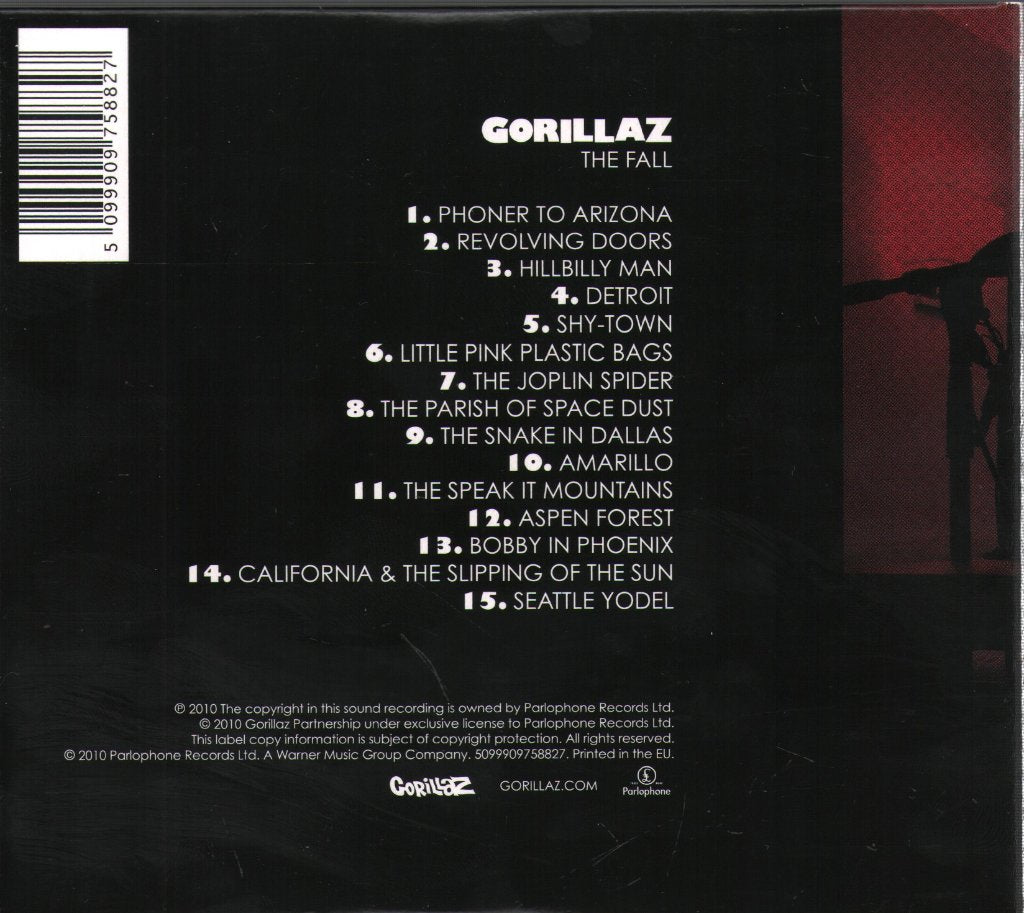Gorillaz - Fall - Cd