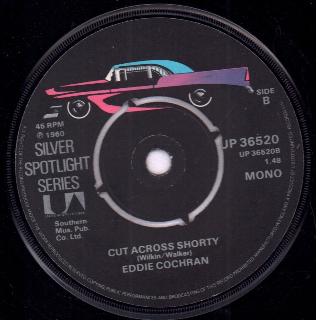 Eddie Cochran - Three Steps To Heaven - 7 Inch