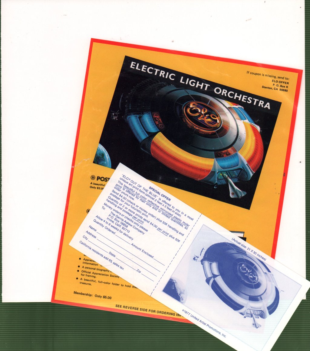 Electric Light Orchestra - Out Of The Blue - Double Lp