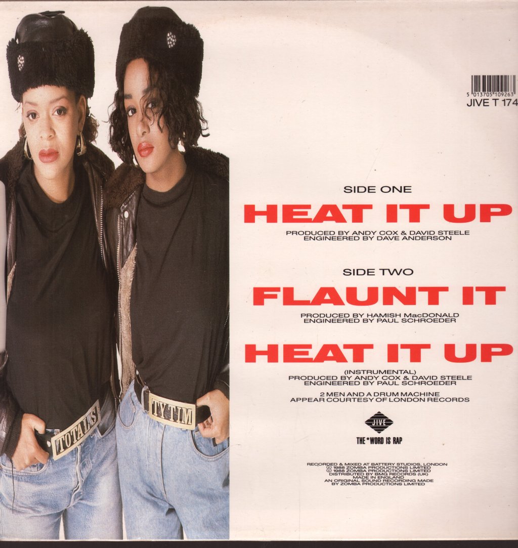 Wee Papa Girl Rappers - Heat It Up - 12 Inch