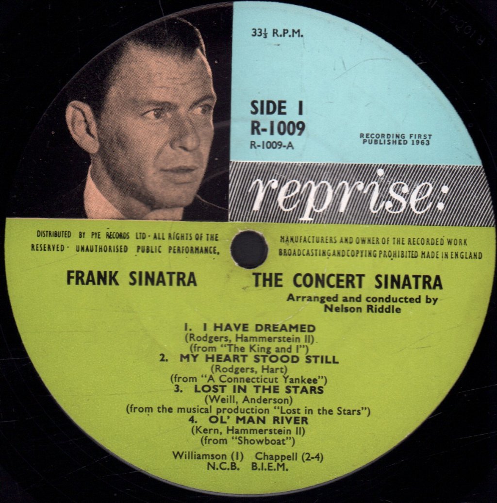 Frank Sinatra - Concert Sinatra - Lp