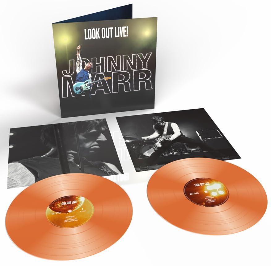 Johnny Marr - Look Out Live! (Orange Double Vinyl) - Double Lp