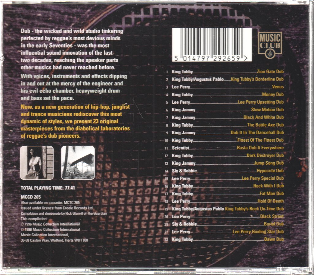 Various Artists - Dub Chill Out - Cd
