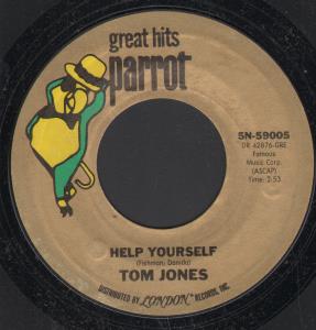Tom Jones - Help Yourself - 7 Inch