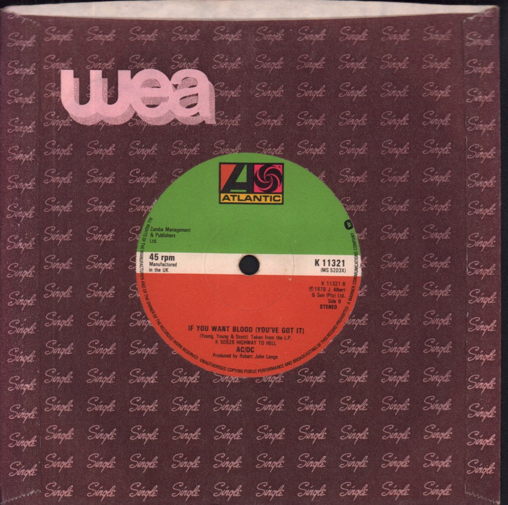 AC/DC - Highway To Hell - 7 Inch