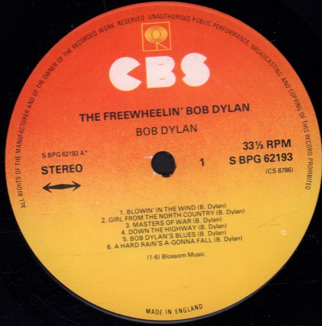 Bob Dylan - Freewheelin' - Lp