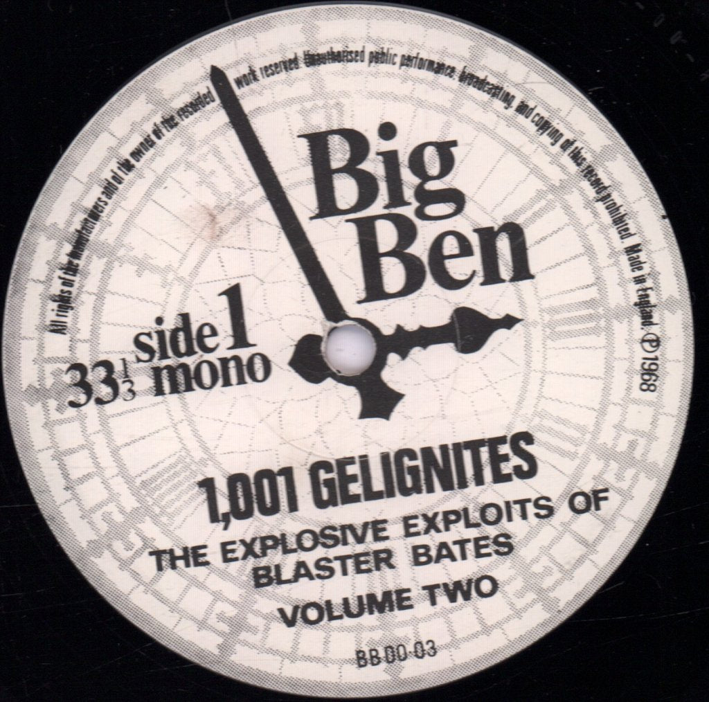 Blaster Bates - 1001 Gelignites - Lp