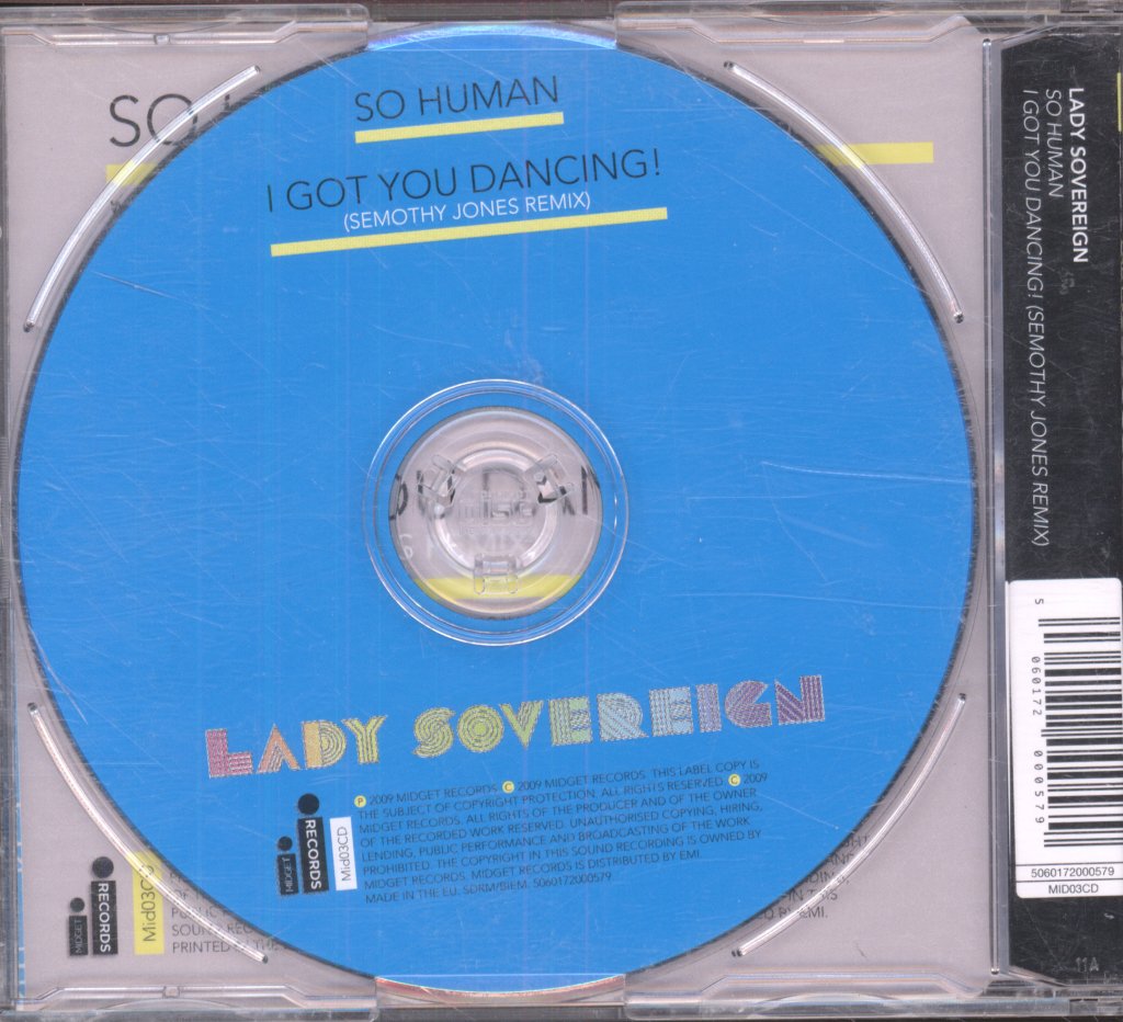 Lady Sovereign - So Human - Cd