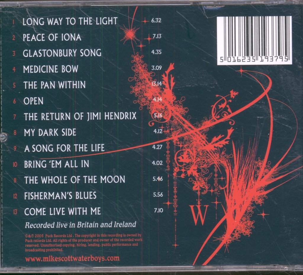 Waterboys - Karma To Burn - Cd
