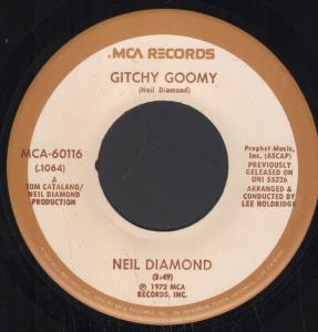 Neil Diamond - Gitchy Goomy - 7 Inch