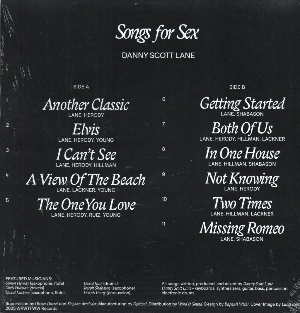 Danny Scott Lane - Songs For Sex - Lp