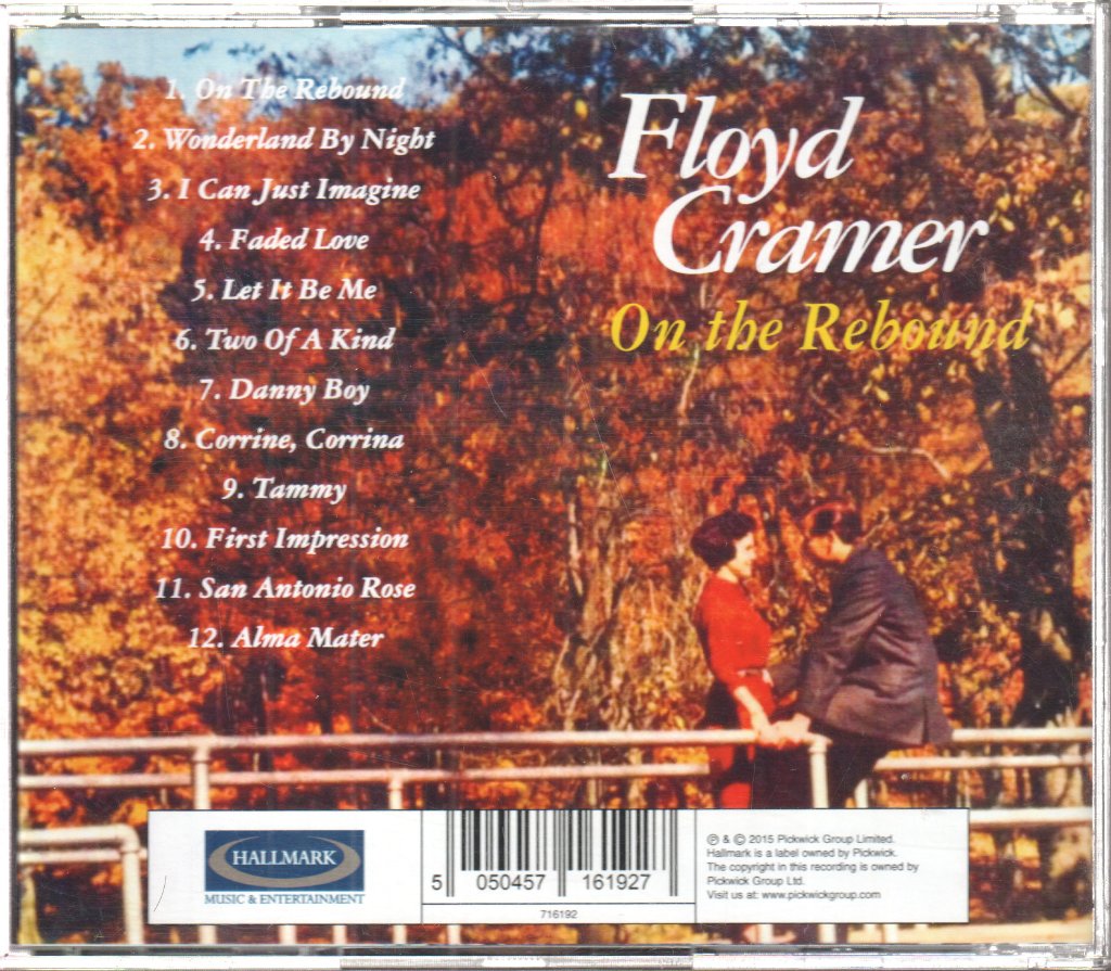Floyd Cramer - On The Rebound - Cd