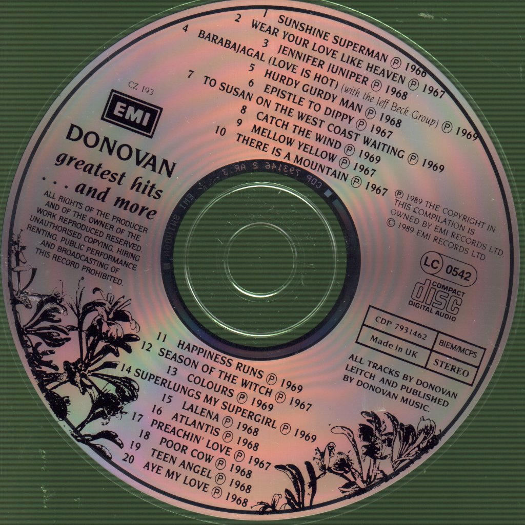 Donovan - Greatest Hits And More - Cd
