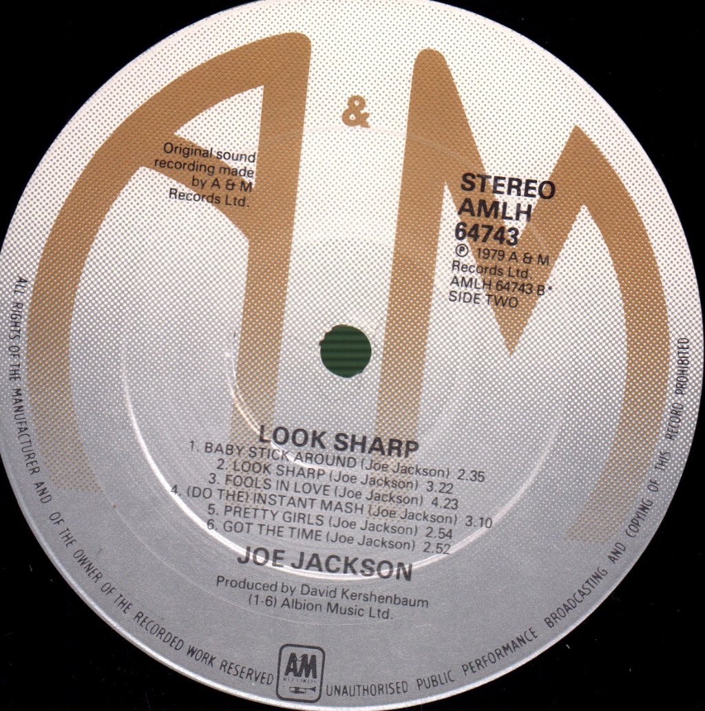 Joe Jackson - Look Sharp - Lp
