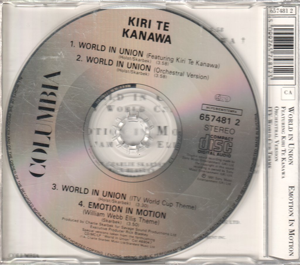 Kiri Te Kanawa - World In Union - Cd