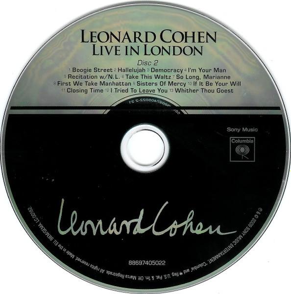 Leonard Cohen - Live In London - Double Cd