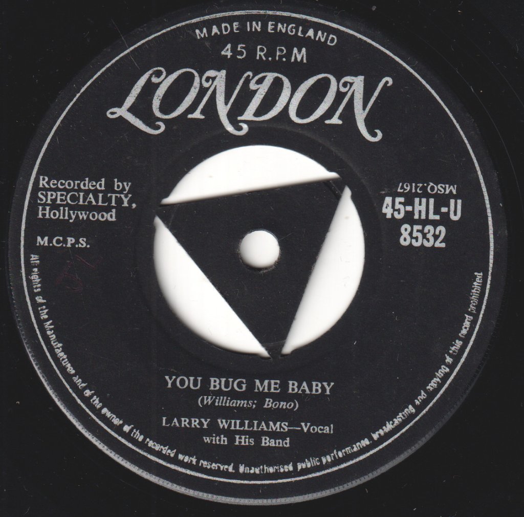 Larry Williams - Bony Moronie - 7 Inch