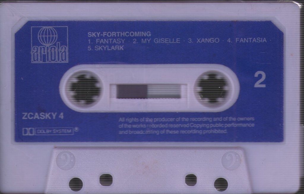 Sky - Sky 4 Forthcoming - Cassette