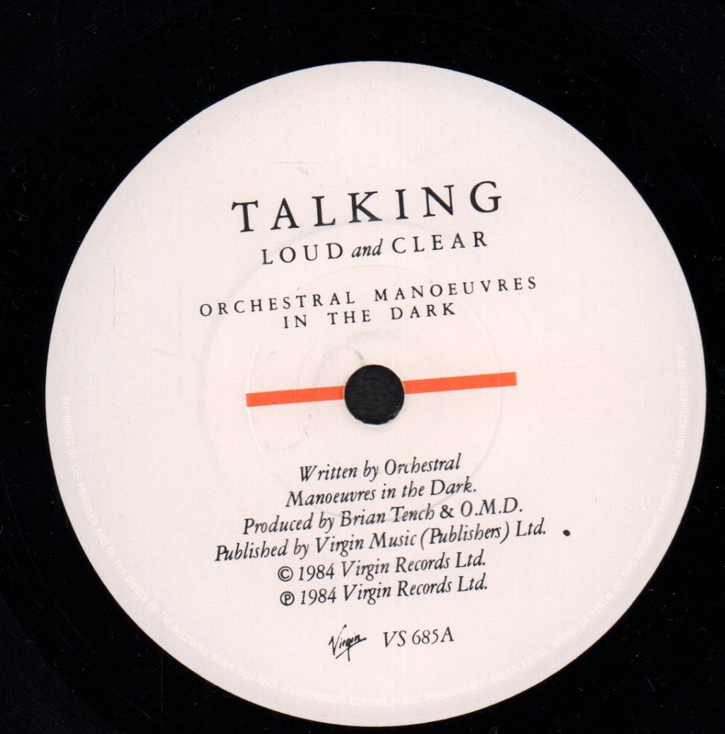 OMD - Talking Loud And Clear - 7 Inch