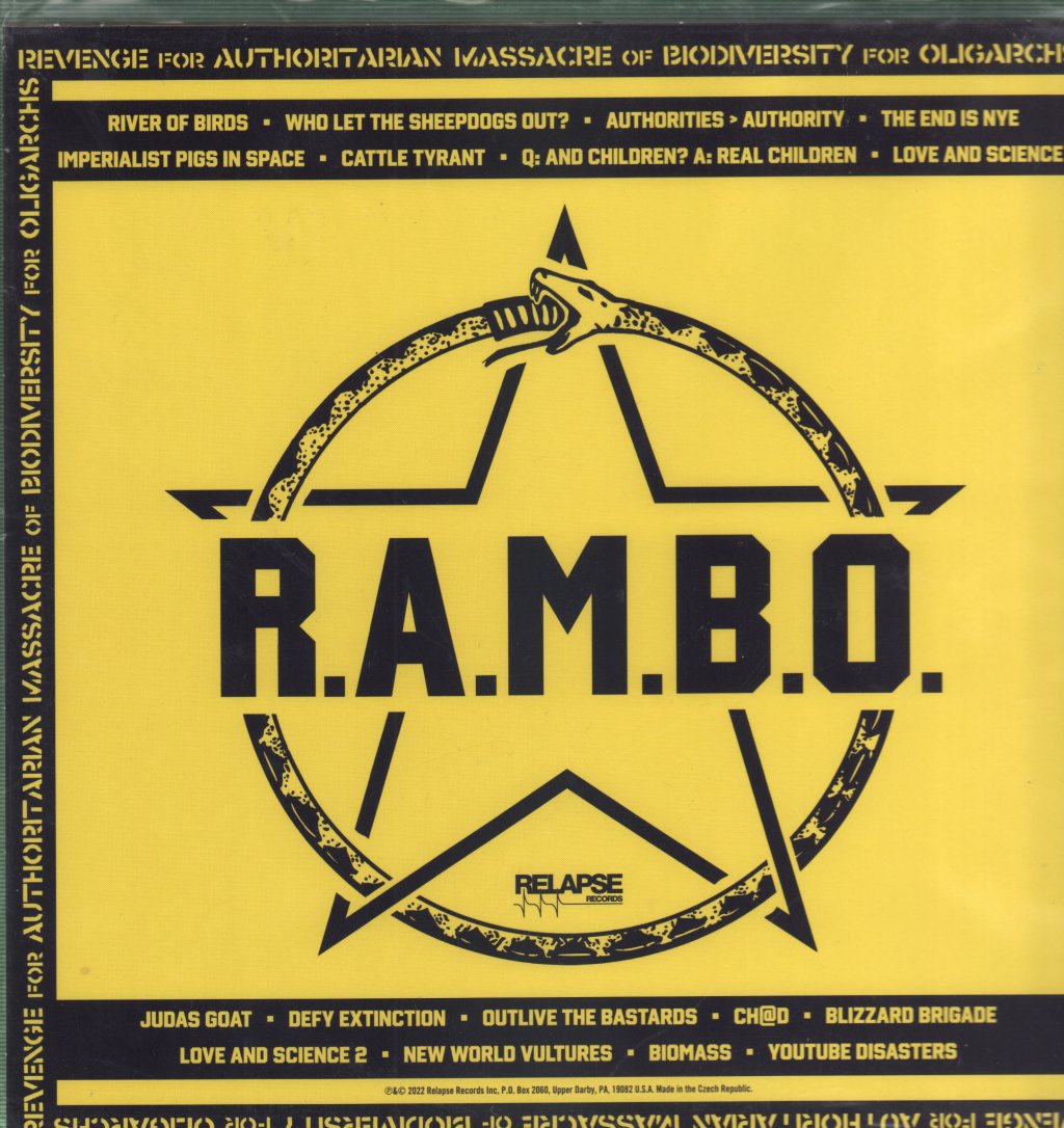 R.A.M.B.O. - Defy Extinction - Lp