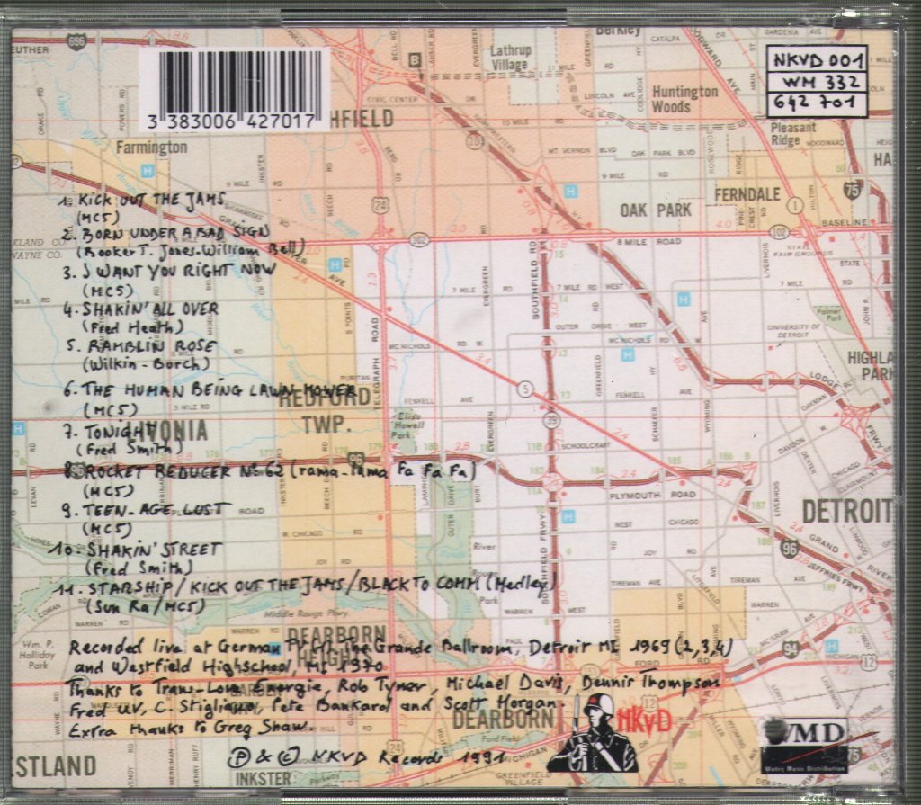 MC5 - Live 1969/70 - Cd