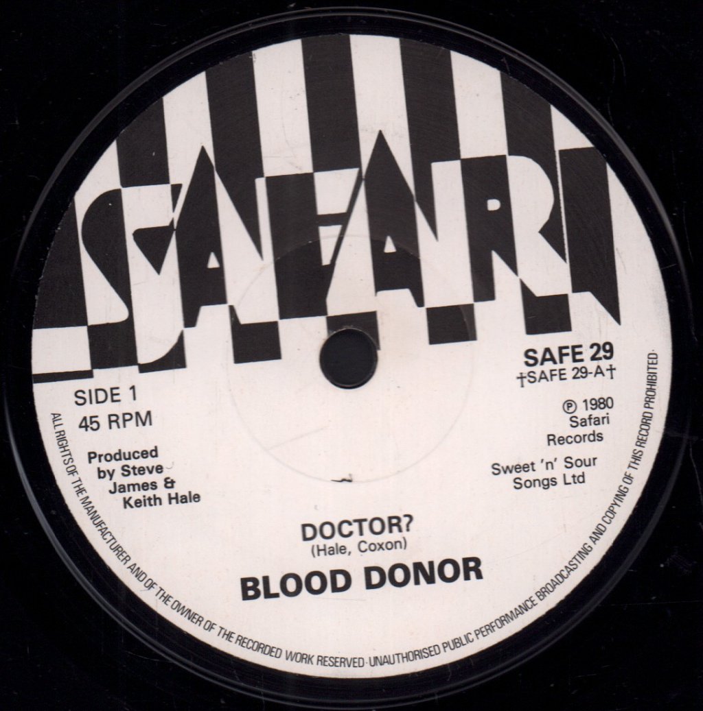 Blood Donor - Doctor? - 7 Inch